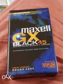 maxell VHS Camcorder Tape New
