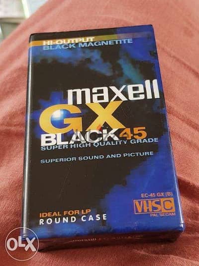 maxell VHS Camcorder Tape New