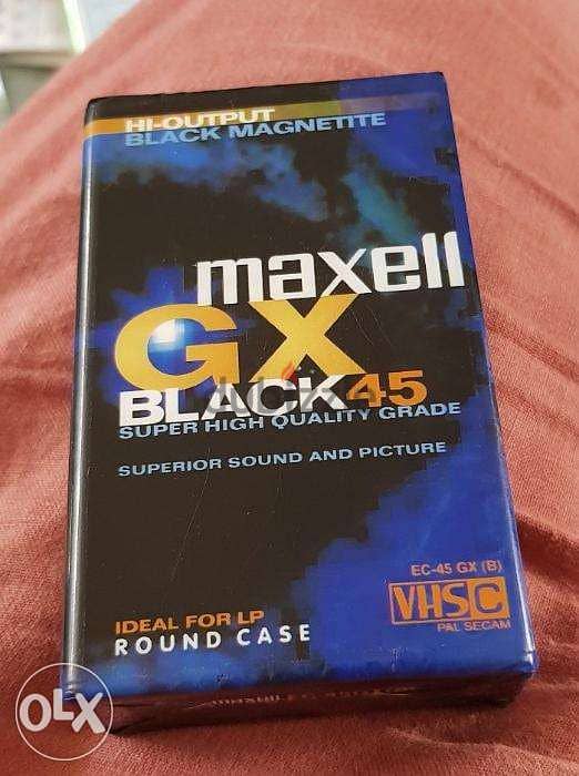 maxell VHS Camcorder Tape New 0