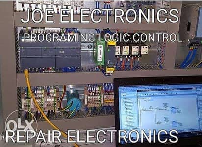 Plc programming and electronic repair labtop