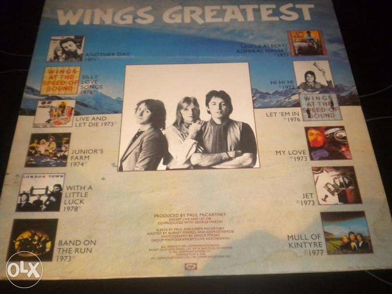 wings greatest vinyl 1978 - Paul McCartney 1