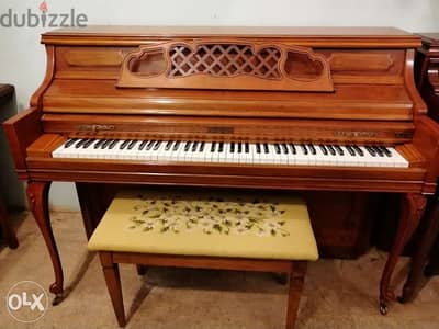 Piano kimbal made usa 3 pedal like new