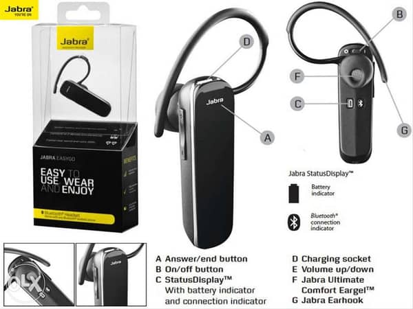 Jabra как подключить к телефону через блютуз