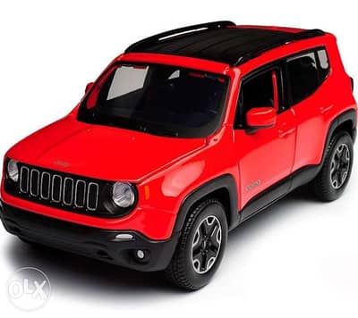 Jeep Renegade diecast car model 1:24