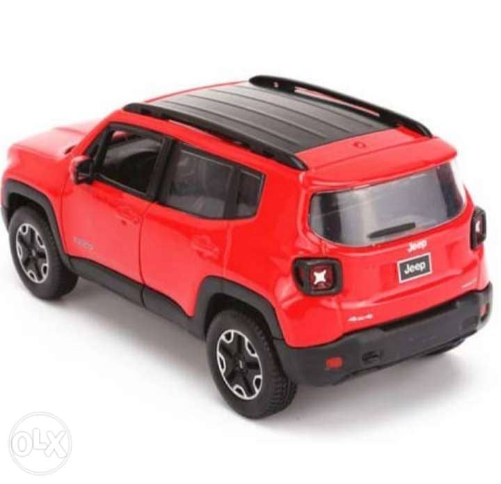 Jeep Renegade diecast car model 1:24 2