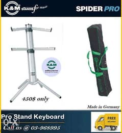 Stand spider pro K&M original, ستاند سبايدر برو الاصلي