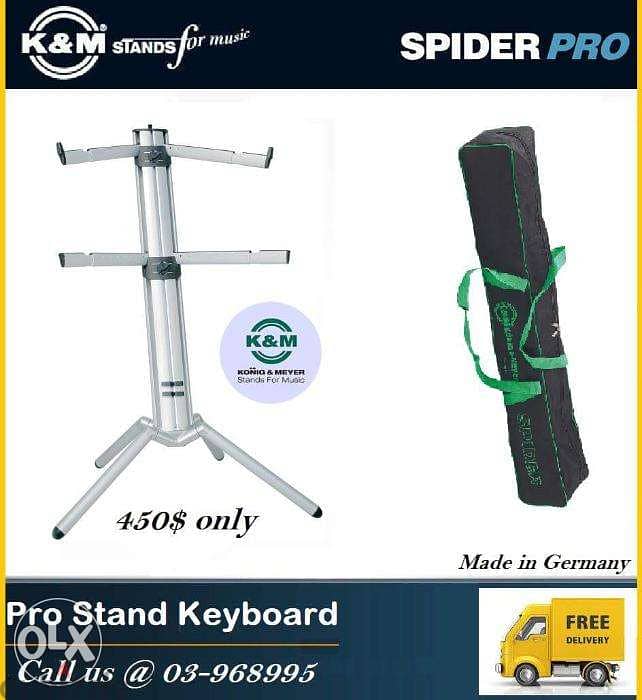 Stand spider pro K&M original, ستاند سبايدر برو الاصلي 0