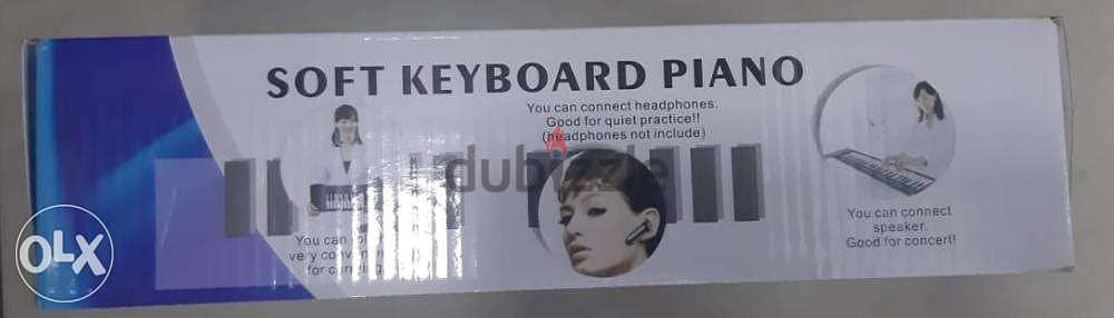 Portable 49 Keys Flexible Roll-Up Piano USB MIDI Electronic Keyboard 3