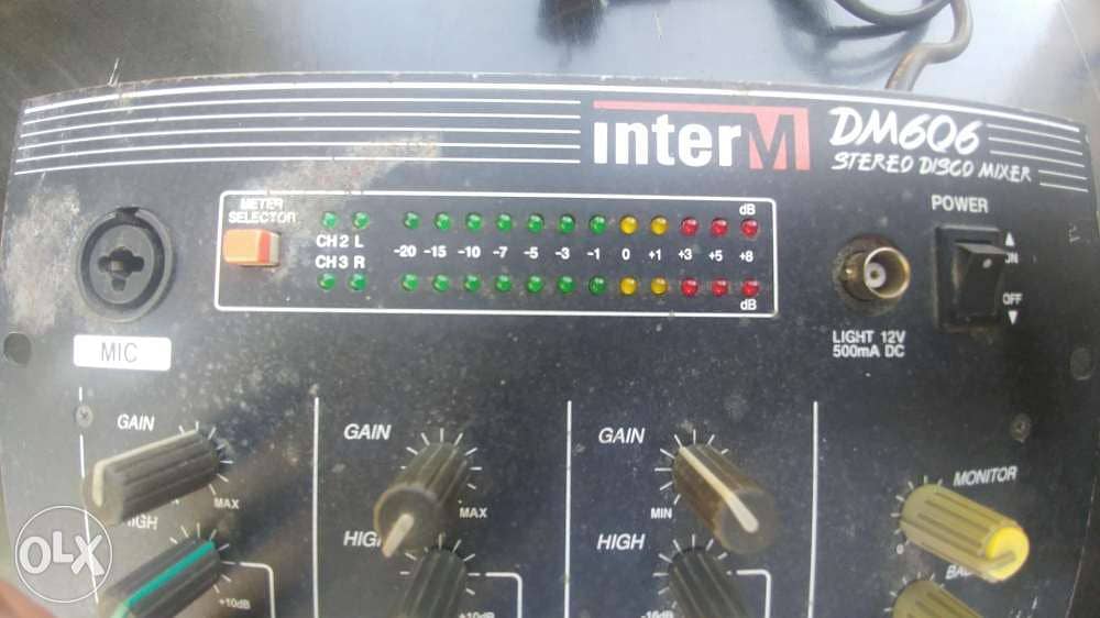 Inter M 606 mixer dj 2