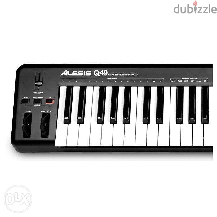 Alesis Q49 USB/MIDI 49-Key Keyboard Controller , pro Midi controller 5