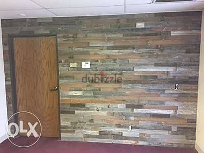 طبالي تلبس حيطان خشب wall Wood Pallet decoration