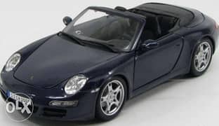 Porsche Carrera S Cabriolet diecast car model 1:18. 0