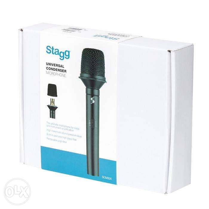 Stagg Universal cardioid electret condenser microphone 2