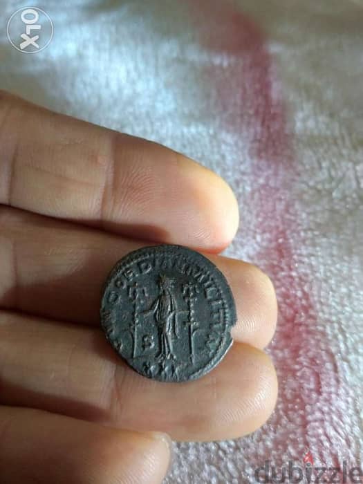Roman Ancient Bronze Coin for Quen Ulpia Severina year 275 AD 1