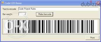 Custom labels and Barcode generating software 1