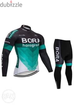 Cycling Jersey long sleeve + Bib pants, Bora team. Brand new