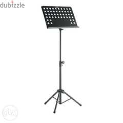 Stagg Basic orchestral music stand with metal music rest 0