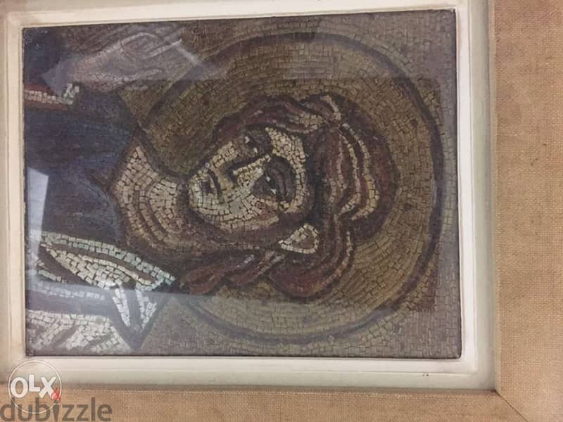 st mark antique religious mosaic icon 2