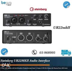 Steinberg UR22MKII 2-Channel USB Audio Interface, Like new. 0
