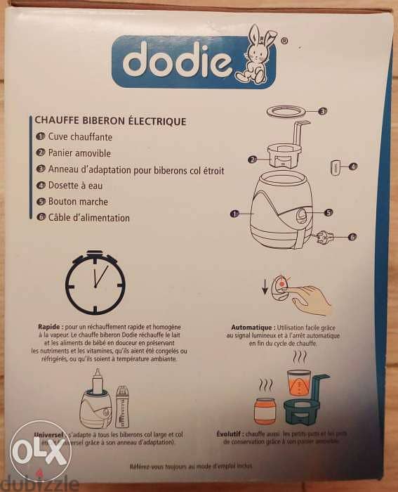 Dodie electric bottle warmer (like Avent & Tommee Tippee) 1