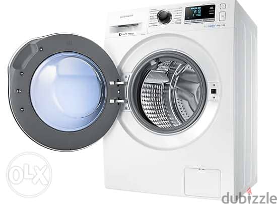 SAMSUNG ecobubble™ WD80J6410AW 8kg Washer dryer - White 2