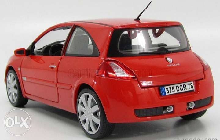 Renault Megane Sport diecast car model 1:18. 2