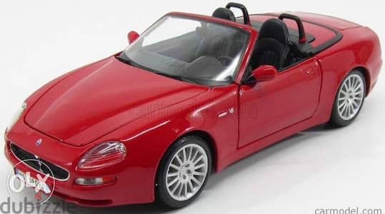 Maserati GT Spyder diecast car model 1:18.