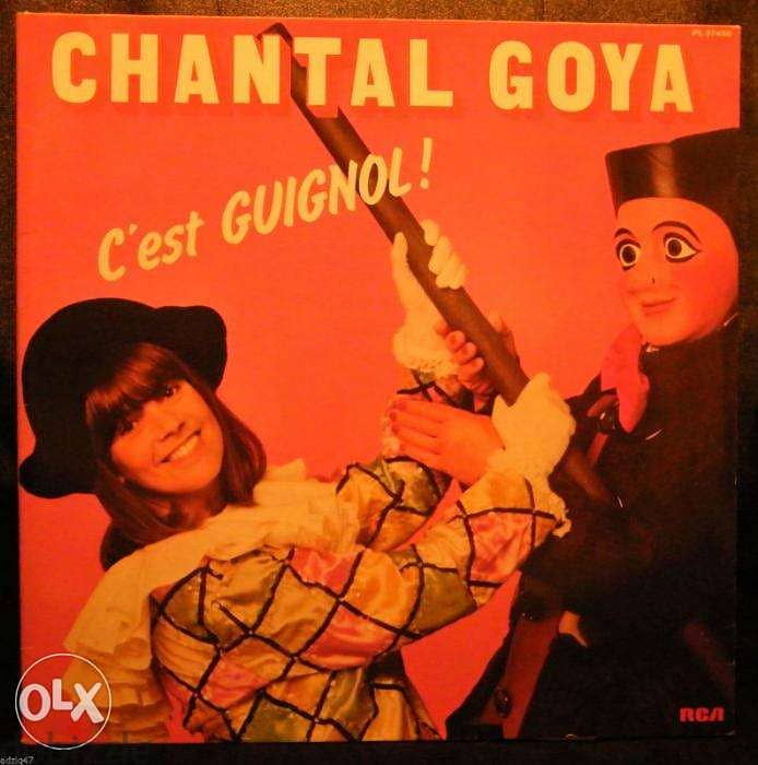 chantal goya " c est guignol" vinyl lp 0