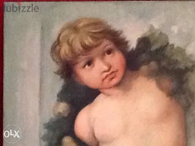 Oil painting - Putto