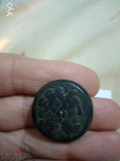 Ancient Greek Ptolemic Zeus Large Bronze Coin King Ptolemy II