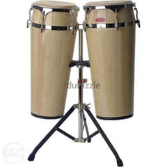 Stagg Wooden Congas With Stand 0