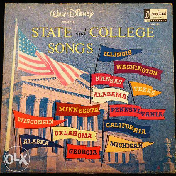 disney state and college songs 0