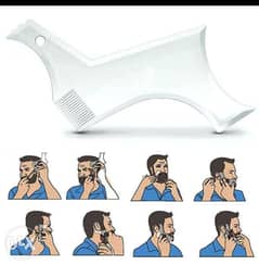 Transparent Men's Beards Combs