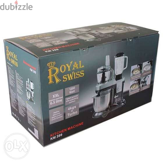 Royal Swiss Multifunction robot 3 in 1- 6.5L/ 3$ Delivery 0