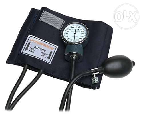 Sphygmomanometer + stethoscope آلة ضغط مع سماعة 1