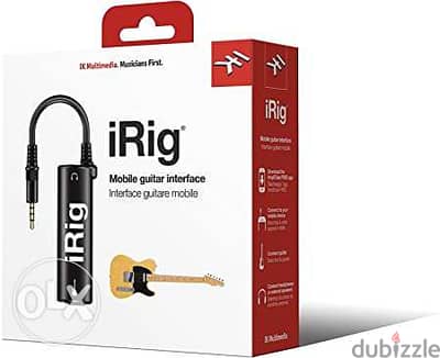 iRig Guitar Interface Adapter Discount for ONLY 6$