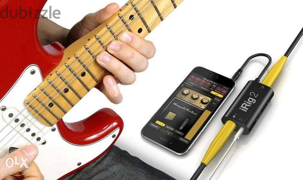 IK Multimedia iRig Guitar Interface Adapter iOS Devices use Smartphone 2