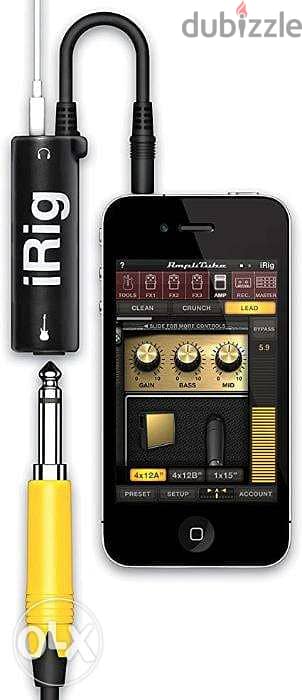 IK Multimedia iRig Guitar Interface Adapter iOS Devices use Smartphone 4