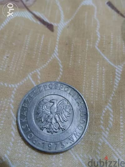 Poland Coin 20 Zlotey year 1973