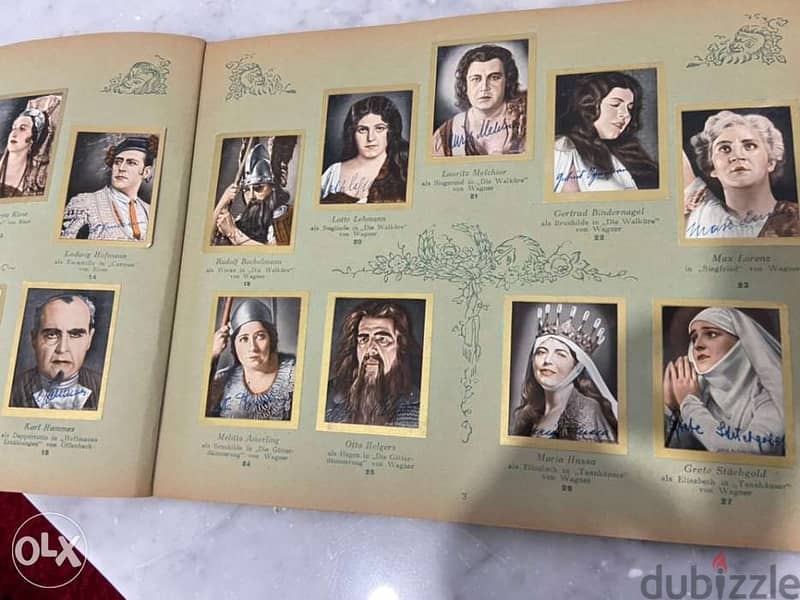 German theatre opera all stars autographs & Pictures 4