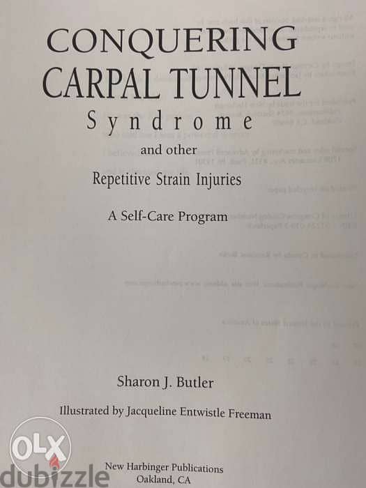 Carpel Tunnel Syndrome book 1