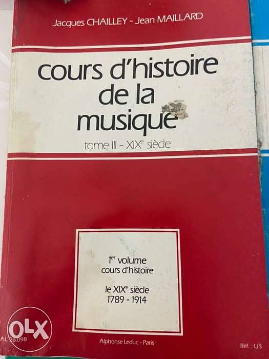 cours d’histoire de la musique - Paris 2