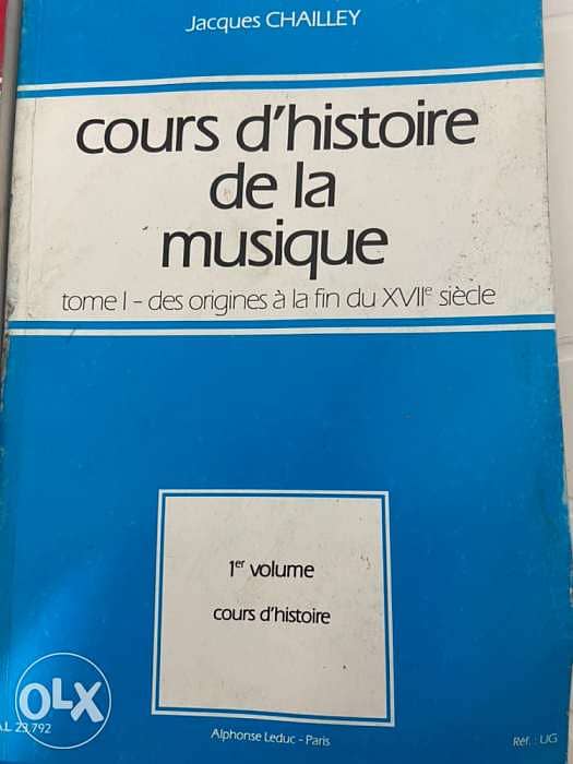 cours d’histoire de la musique - Paris 3