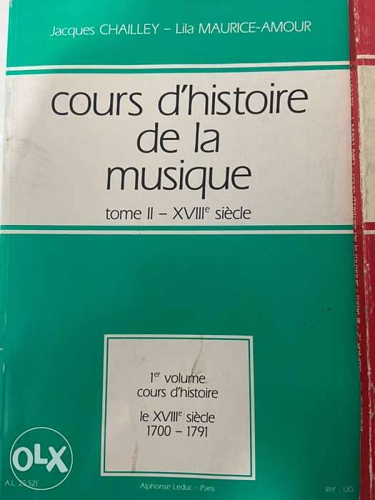 cours d’histoire de la musique - Paris 5