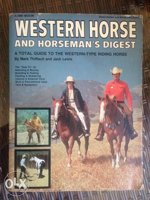 Western Horse Old book 1975 0