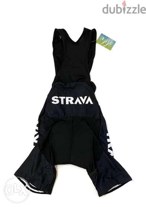 Cycling Jersey and bib shorts. Strava. Brand new 3