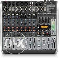 Behringer Xenyx QX1222USB Mixer with USB and Effects 12-inputs 1