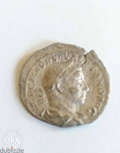 Ancient Roman Silver Coin for Emperor Caracalla year 198 AD