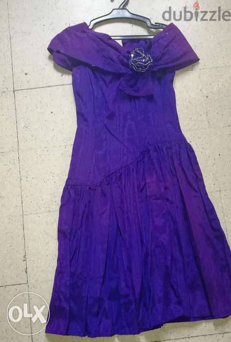 Purple dress size small 0