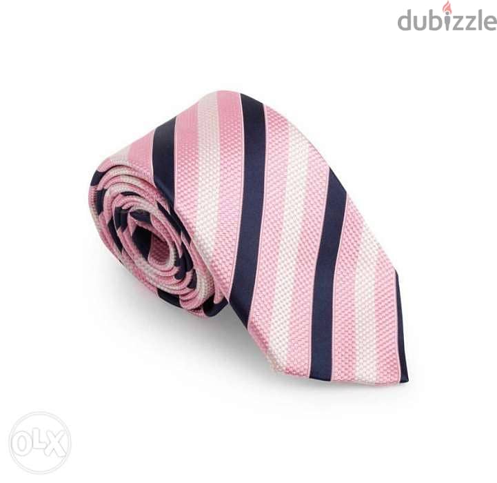Ermenegildo ZEGNA pink striped tie 0